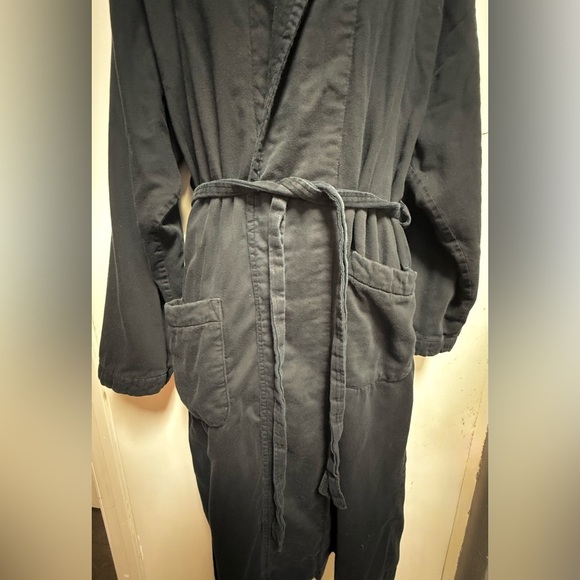 Boss Black Textured Robe - Picture 3 of 6